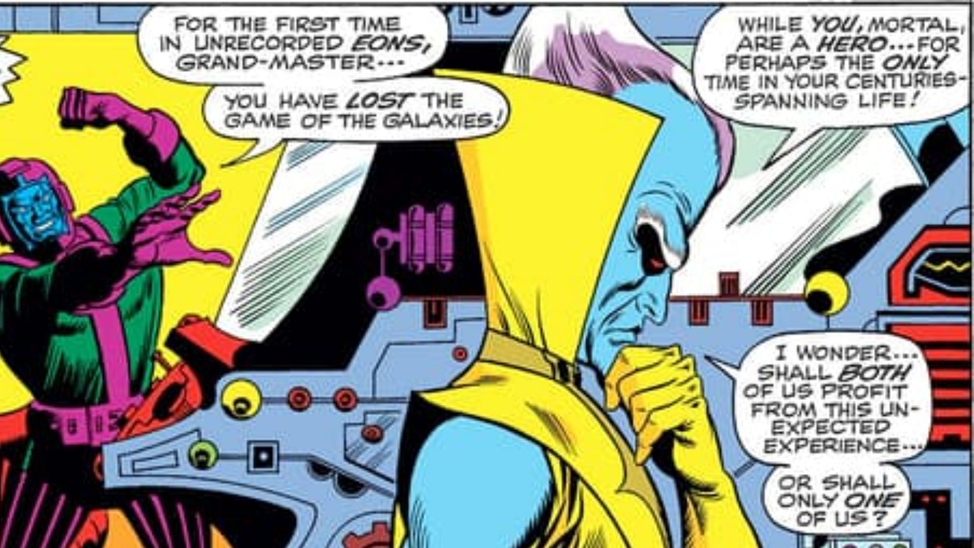 Grandmaster in the Marvel comics (Image via Marvel)